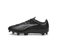 PUMA Unisex Adults Ultra 5 Play FG/AG Soccer Shoe, PUMA Black-PUMA White, 10.5 UK