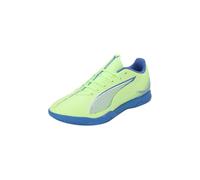 PUMA Unisex Adults Ultra 5 Play IT Soccer Shoe, Fizzy Apple-PUMA White-BLUEMAZING, 9 UK