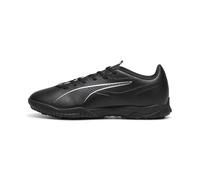 PUMA Unisex Adults Ultra 5 Play TT Soccer Shoe, PUMA Black-PUMA White, 10.5 UK