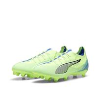 PUMA Unisex Adults Ultra 5 PRO FG/AG Soccer Shoe, Fizzy Apple-PUMA White-BLUEMAZING, 7 UK
