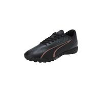 Puma Unisex Adults Ultra Play Tt Soccer Shoes, Puma Black-Copper Rose, 8.5 UK