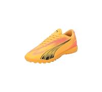 Puma Unisex Adults Ultra Play Tt Soccer Shoes, Sun Stream-Puma Black-Sunset Glow, 10.5 UK