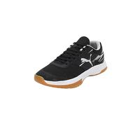 PUMA Unisex VARION II Indoor Court Shoe, Black-Cool Light Gray-Yellow Blaze-Gum, 5 UK