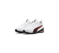 PUMA Unisex Adults Voltaic EVO Light Road Running Shoe, PUMA White-PUMA Black-for All TIME RED, 6.5 UK