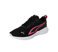 PUMA Unisex All-Day Active Sneaker, Black-Sunset Pink White, 7 UK