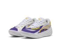 Puma Unisex All-Pro NITRO LA Basketball Shoes - Purple - Size UK 10.5