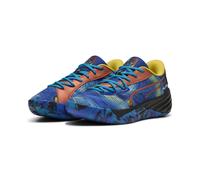 Puma Unisex All-Pro NITRO SQD Dylan Exhibit Basketball Boots - Blue - Size UK 6