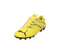 PUMA Unisex Attacanto Fg/Ag Jr Soccer Shoe, Yellow / Black, 12 Little Kid