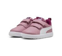 PUMA Unisex Baby COURTFLEX V3 V INF Sneaker, Poised Pink White-Berry, 4.5 UK Child