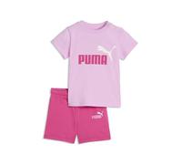 PUMA Unisex Baby Minicats Ess Tee and Shorts Set Inf Knitted Suits (pack of 1)