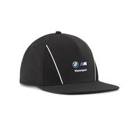PUMA Unisex BMW MMS Flat Brim Caps, PUMA Black