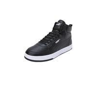 PUMA Unisex CAVEN 2.0 MID WTR Sneaker, Black Silver White, 8 UK
