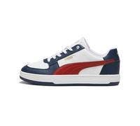 PUMA Unisex CAVEN 2.0 Sneaker, White-Mars RED-Club Navy, 8.5 UK