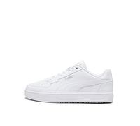 Puma Unisex Caven 20 Trainers - White, Puma White-Puma Silver, Size 8, Women Puma White-Puma Silver