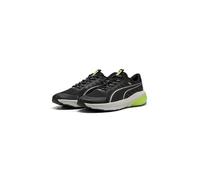 PUMA Unisex Cell Glare Road Running Shoe, Black-Yellow Alert, 7 UK