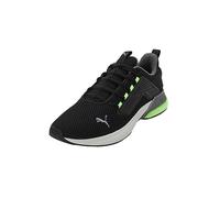 PUMA Unisex Cell Rapid Road Running Shoe, Black-Cool Dark Gray-PRO Green, 9 UK