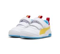 Puma Unisex-Child Multiflex 2 Color V Inf Shoes, White-Pele Yellow, 26 EU