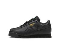 Puma Unisex-Child Roma Sneaker, Puma Black, 2 Little Kid