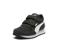 Puma Unisex-Child St Runner Hook and Loop, Puma Black-puma White-Cool Light Gray, 11 Little Kid