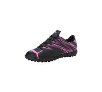 Puma Unisex Children's Attacanto Turf Training Soccer Cleats Trainers, Black Poison Pink, 4 Big Kid