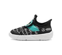 Puma Unisex Children's Mercedes Amg Petronas Slip On Shoes MAPF1 Slipkart Alternate Closure Trainers, Black/White, Size 43
