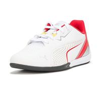 PUMA Unisex Kid's Scuderia Ferrari Drift Cat Sneaker, White, 6 Big