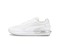 PUMA Unisex City Rider Molded Sneaker, White, 10.5 UK