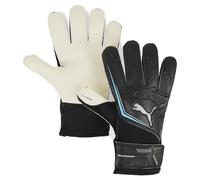 PUMA Unisex Cloud Ultra Play Juniors Goalkeeper Glove Black/blue XS