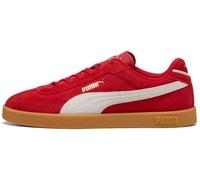 PUMA Unisex Club II ERA Suede Sneaker, for All TIME RED White Gold, 8 UK