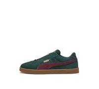 PUMA Unisex Club II ERA Suede Sneaker, Green Terrain-Ruby Shimmer, 4.5 UK