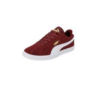 PUMA Unisex Club II Trainers, Intense Red-PUMA White-PUMA Gold, 9