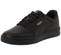 PUMA Unisex Court Classic Clean Sneaker, Black Black, 5.5 UK