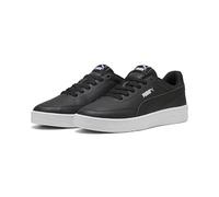 PUMA Unisex Court Classic Clean Sneaker, Black Black White, 11 UK