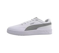 PUMA Unisex Court Classic Clean Sneaker, White-Gray Echo, 9.5 UK