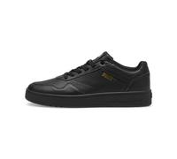 Puma Mens Court Classic Trainers Puma Black/Puma Gold 10