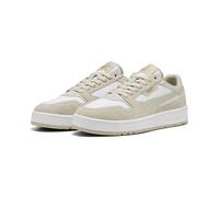 PUMA Unisex Court Classic Street SD Sneaker, White-Desert DUST Gold, 8.5 UK