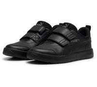 Puma Unisex Courtflex V3 School Trainers Shoes Strap Infants Sports Junior Black