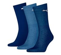 PUMA Unisex Crew Socken, Navy, 6-8 UK