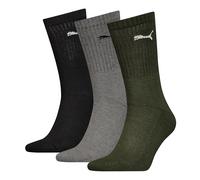 Puma Unisex Crew Socks, Green, 9-11 UK