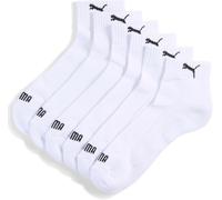 PUMA Unisex Cushioned Quarter Socks (3 Pair Pack)