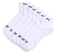 PUMA Unisex Cushioned Quarter Socks (3 Pair Pack)