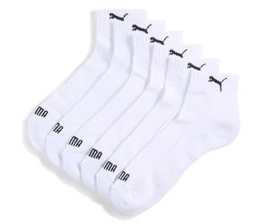 PUMA Unisex Cushioned Quarter Socks (3 Pair Pack)
