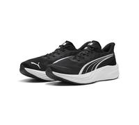 PUMA Unisex Darter PRO 2 Road Running Shoe, Black Silver White, 8.5 UK