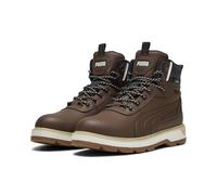 PUMA Unisex Desierto V3 PURETEX Sneaker, Chestnut Brown-Chestnut Brown-New Navy, 4 UK