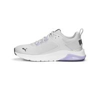 PUMA Unisex Electron E Sneaker, Feather Gray-Purple Charcoal-Vivid Violet, 9 UK