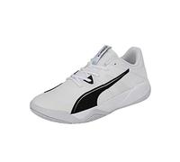 PUMA Unisex Eliminate Pro Ii Indoor Court Shoe, Puma White Puma Black Nitro Blue, 6.5 UK