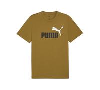 PUMA Unisex ESS 2 Colour No. 1 Logo Tee T-Shirts (Pack of 1), Honey Butter Brown, 4XL