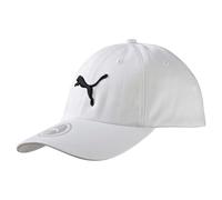 Puma Mens Essentials Logo Cap White OS