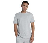 PUMA Unisex ESS Elevated Tee T-Shirts, Light Gray Heather, L