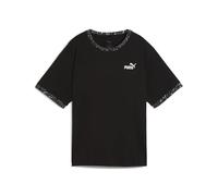 PUMA Essentials Animal Print Relaxed T-Shirt Women, Black, size Small